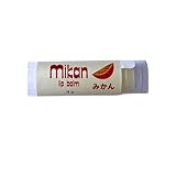 Mikan Citrus Lip Balm - with Shea Butter, Castor Oil, Sunflower Oil, Vitamin E - Handcrafted in Small Batches