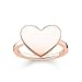 Produktbild THOMAS SABO Damen Ring Herz 925er Sterlingsilber; 750er Roségold Vergoldung LBTR0002-415-12