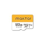 Maktar公式 microSD カード 512GB 【Qubii全シリーズ対応】UHS-I U3 Class10 V30 A2 (最大読出速度100MB/s) Nintendo Switch Gopro スマートフォン タブレット PC ドラレコ対応 2年保証