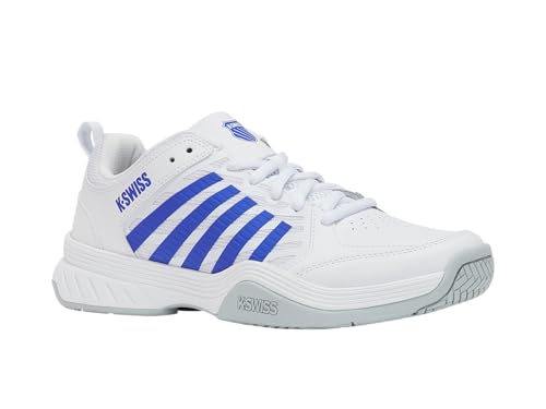 K-Swiss Herren Court Express 2 Tennis Shoe, White Dazzling Blue, 46 EU
