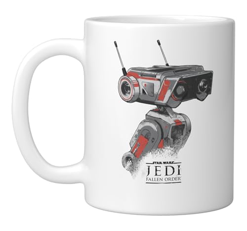 Taza cerámica Star Wars Jedi Fallen Order BD-1 blanca miniatura 1