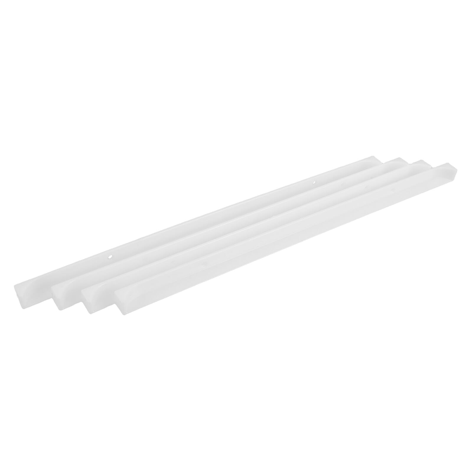 Rieles deslizantes para gabinetes y cocinas ordenadas, guías de plástico de 42 cm