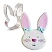 Ann Clark Cookie Cutters Bunny Face Cookie Cutter by Flour Box Bakery, 4.25"