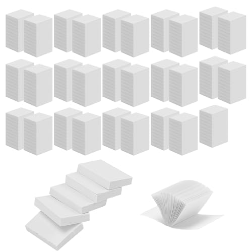 Mini livres vierges 1:12 JAPCHET blancs et personnalisables pour scrapbooking