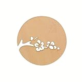2Pcs Chinese Flowers Wooden Carved Cup Coasters Table Coffee Bar Cup Mat Orchid Bamboo Chrysanthemum