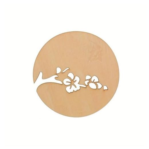 2Pcs Chinese Flowers Wooden Carved Cup Coasters Table Coffee Bar Cup Mat Orchid Bamboo Chrysanthemum