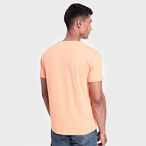 Image of Bewakoof Men's Graphic Printed Regular Fit Half Sleeve Round Neck Cotton T-Shirt