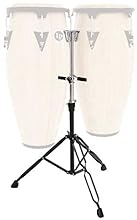 Designed to hold two LP Aspire congas Lightweight, height adjustable, easy to assemble Shell grippers, Memory clamp Double braced legs, Chrome-plated finish Fits to any LP Aspire conga