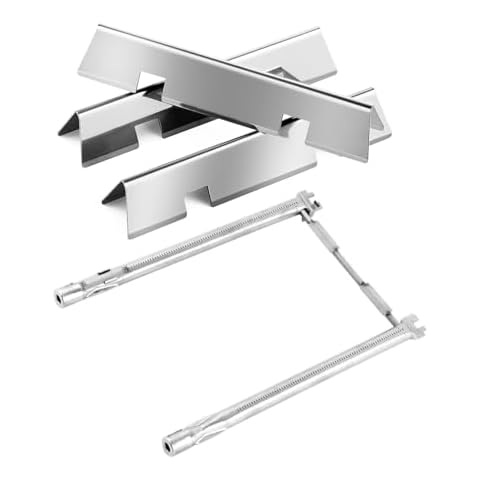 Spirit E-210 Grill Replacement Parts for Weber Spirit 200 Series Grill Parts Spirit E210 S210 210 Spirit II E-210 Spirit 2 E210 46110001 44010001 2 Burner 7635 Flavorizer Bars 68949 Burner Tube Kit Cover