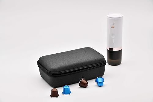 Cafetera portátil Cafetera Superautomática café molido y de Cápsu...