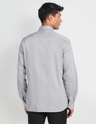 Image of Arrow Slim Fit Mens Formal Shirt - 100% Cotton, Breathable & Comfortable, Full Sleeves Shirts for Men