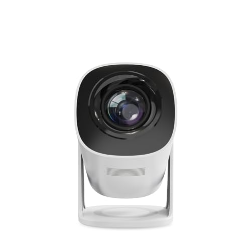 PRIXTON Proyector portátil Dalí, 4.800 lúmenes, 110 ANSI lúmenes, Mando a Distancia, 30.000 h, 32” a 120”, Conexión HDMI/USB/AC IN, Resolución HD Compatible con Full HD 4K LED (Reacondicionado)