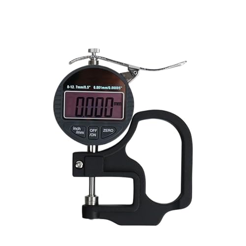 Medidor digital de espesor 0-12.7mm 0.01mm miniatura 1