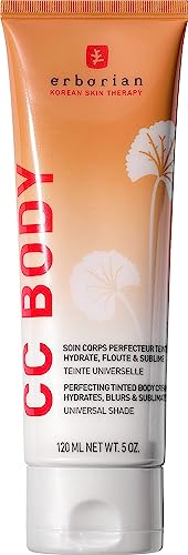 Erborian, CC Body, Perfecting Tinted Body Cream, Moisturizes, Blurs, Beautifies, Korean Cosmetic Treatment, Universal Shade