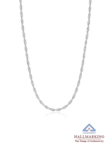 Image of TRUESILVER ACPL 925 Sterling Silver Lariat Necklace for Women | Y-Shape Pendant Necklace with Chain | Fine Silver Jewelry | Gift for Women & Girls