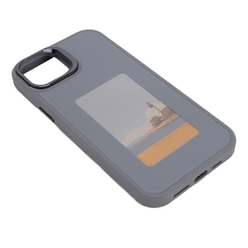 Coque écran NFC iPhone 14 Plus idéale pour visionner vos vidéos avec support gris - 5