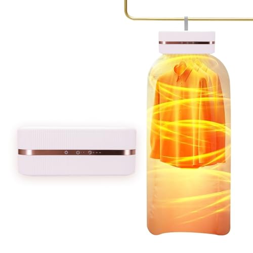 El mejor review de Secadoras eléctricas pequeñas disponible en línea para comprar. 37 Inanna Secadora eléctrica de ropa, secadora compacta para apartamentos, viajes y espacios pequeños, pequeña secadora eléctrica plegable con bolsa seca para ropa ligera y ropa...