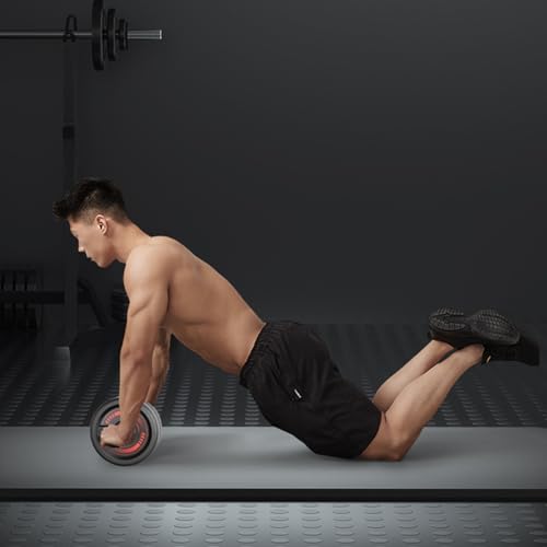 Rueda de abdominales para evitar dolores de espalda al entrenar en casa 4