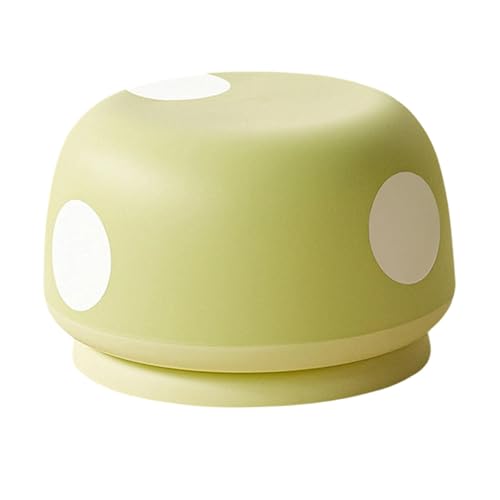 Sgabello a Forma di Poggiapiedi Ottomana Creativo Seduta Bassa per Bambini Sedia da Bagno Antiscivolo Panchetta da Soggiorno in Pp Adatta per Ca, Verde