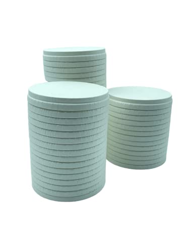 CLEARFEE 50 tapas de cartón para 200 ml (8 oz) vasos de papel desechables tazas de café café para llevar tapas de papel, sostenibles