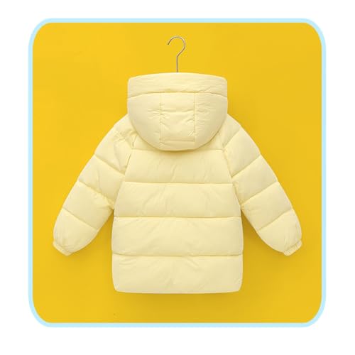 Girls Long Quilted Thickened Puffer Jacket Toddler Windbreaker Fleece Hooded Down Coats Zipper Snap Padded Overcoat2