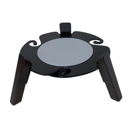 shinar Speaker Brackets Compatible with Homepod 2 Gen Speaker Table Stand (2023 Released) Table Mount Bracket with Integrated Cable Management Better Sound (Black) - Image 2