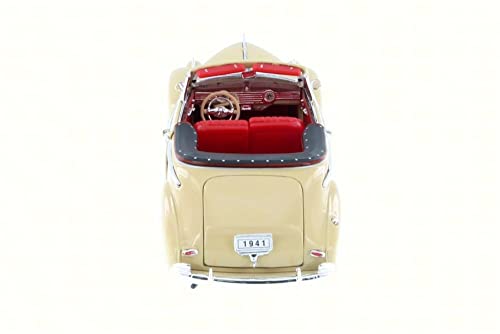 1941 Chevy Special Deluxe Convertible Escala 1:24 miniatura 5