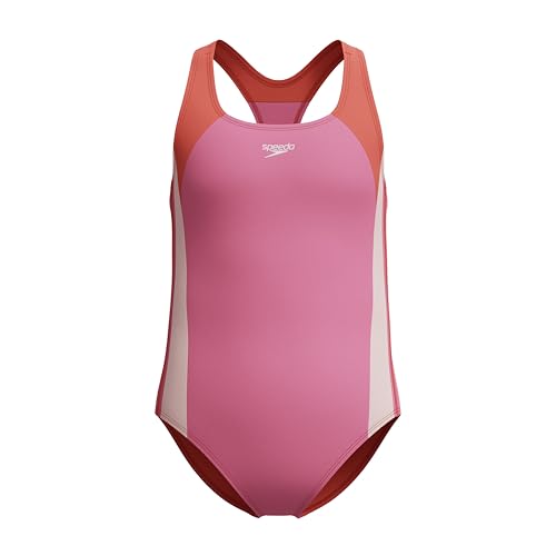 Image of Speedo Girl's Swimsuit One Piece Infinity Splice Thick Strap