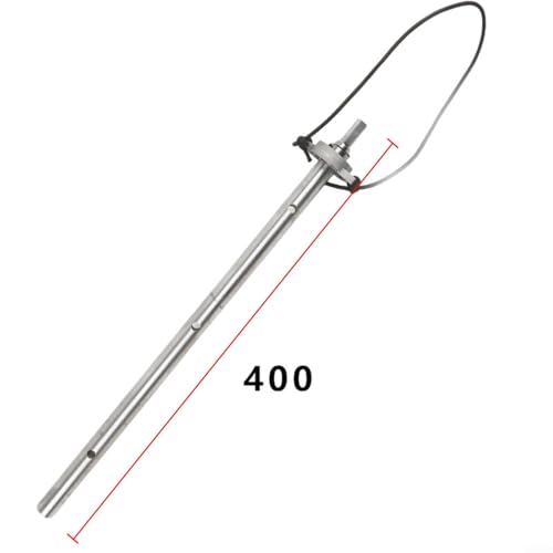Rallonge tarière glace 400mm alu connecteur fileté pour perceuse pêche blanche - 5