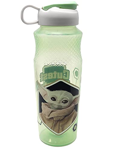 Grogu School Supplies Bundle Baby Yoda Lunch Box Set - 4 Pc Grogu Lunch Box With Water Bottle, Baby Yoda Stickers, More (Baby Yoda Lunch Bag) #TOP3