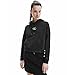 Produktbild Calvin Klein Jeans Damen Cropped Monogram Hoodie Sweatshirt, Ck Black, 32