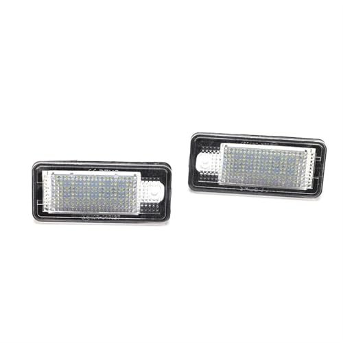 Lámpara de placa de matrícula LED de alta gama para Audi A3 A4 S4 B6 B7 A6 C6 Q7