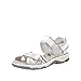 Rieker Damen 68853 Sandale, metallic, 41 EU