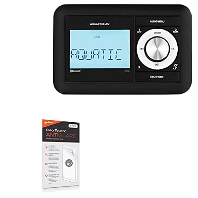 BoxWave Screen Protector Compatible with Aquatic AV CP6 (CP611) - ClearTouch Anti-Glare (2-Pack), Anti-Fingerprint Matte Film Skin