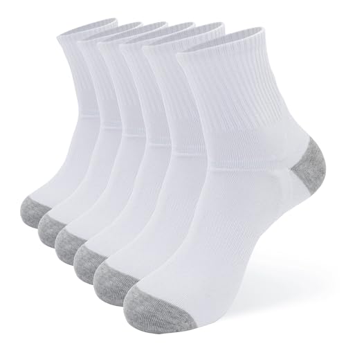 Men'S Sports Socks, Ankle Support, Ankle Protection, Seamless Cushioning Design, Moisture Wicking