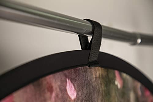 Kate 5X6.5Ft(1.5X2M) Tan Blue Collapsible Backdrop Double Sided Folding Backgrounds Pop Up Reversible Backdrops For Photo Video Studio #TOP4