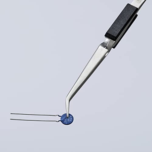 KNIPEX Universalkreuzpinzette Geriffelt Mattiert 162 mm, 92 95 90