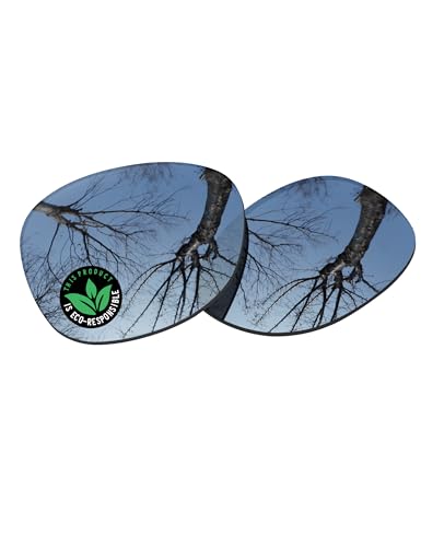 Raydi Polycarbonate Replacement Lenses for Ray-Ban New Wayfarer RB2132 Square Sunglasses