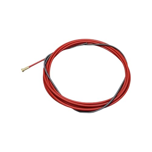 Drahtspirale Drahtseele Führungsspirale isoliert rot 3m, 4m, 5m 1,0-1,2 MIG/MAG MB15/25, Größe: 3m