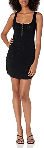 For Love & Lemons Women's Mini Dress, Black, Large