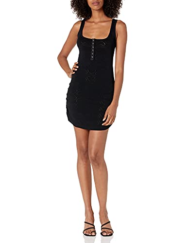 For Love & Lemons Women's Mini Dress, Black, Large #TOP3