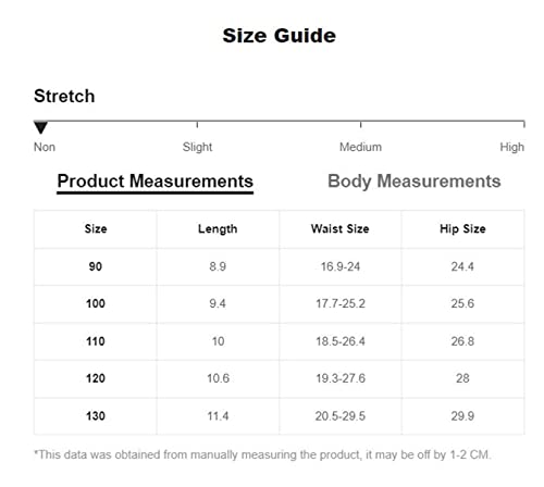 Floerns Girls Paperbag Shorts Loose Fit High Waist Pu Leather Wide Leg Shorts Black 110 #TOP2