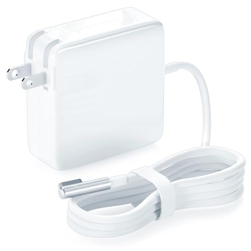 Macbook 充電器 85W Mag 2 L 型 互換Macbook Pro Macbook Air 13 15 17 インチ A1278、A1181、A1184、A1344、A1330、A1342 【2012 中期まえにのモデル】 電源アダプタ Mac book アップル ノートパソコンACアダプター ケーブル一体型/折畳式プラグ/おまけ収納袋 で持ち運びに便利のサムネイル