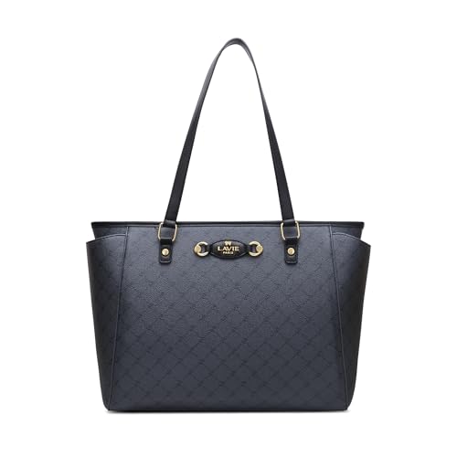 Image of LAVIE PARIS Women's Adele 15 Inch Laptop Tote Handbag | Tote Bag for Work | Ladies Purse | Stylish Shoulder Bag | Gift for Women