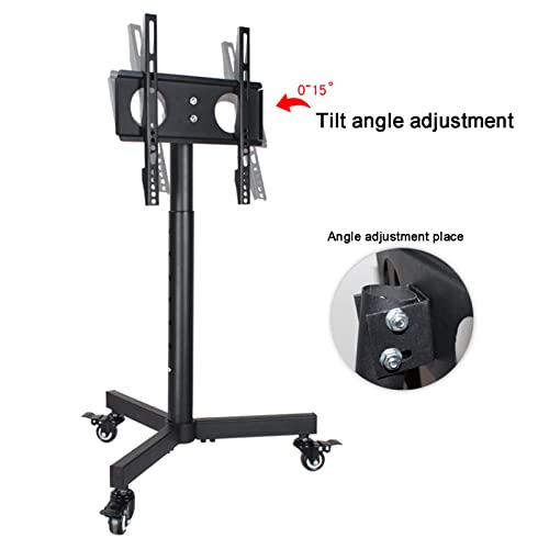 Soporte móvil para TV 14-32", ajustable y con ruedas miniatura 4