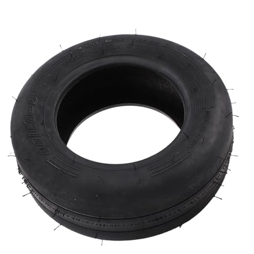 HUSHUI Neumático 80 60 5, Neumático de Repuesto de Caucho Resistente Al Desgaste Engrosado con Patrón de Banda de Rodadura único para Scooter Eléctrico Go Kart