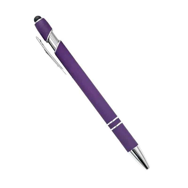 Stylo à bille en métal personnalisé avec gravure laser pour écran tactile Lot de 50