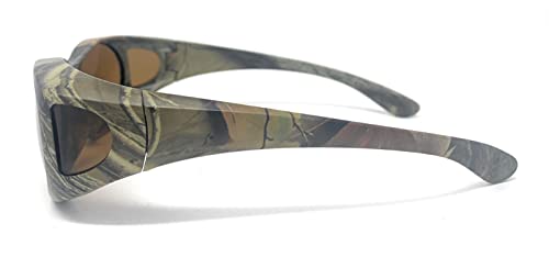 Unisex Polarized Fit Over Camouflage Sunglasses Wear Over Eyeglasses3