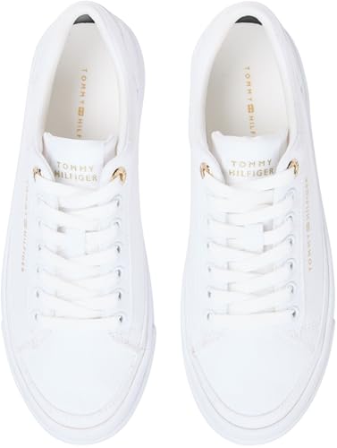 Miniatura 6 de Tommy Hilfiger TH Foxing Platform Canvas Fw0fw09480, Parte Superior Baja Mujer