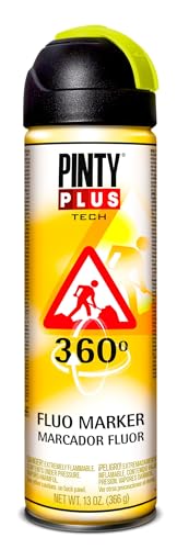 NVS 254 Spray marcador 360º PINTYPLUS TECH 650cc amarillo T146, Estándar